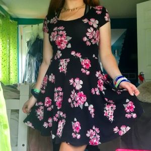 Floral Skater Dress